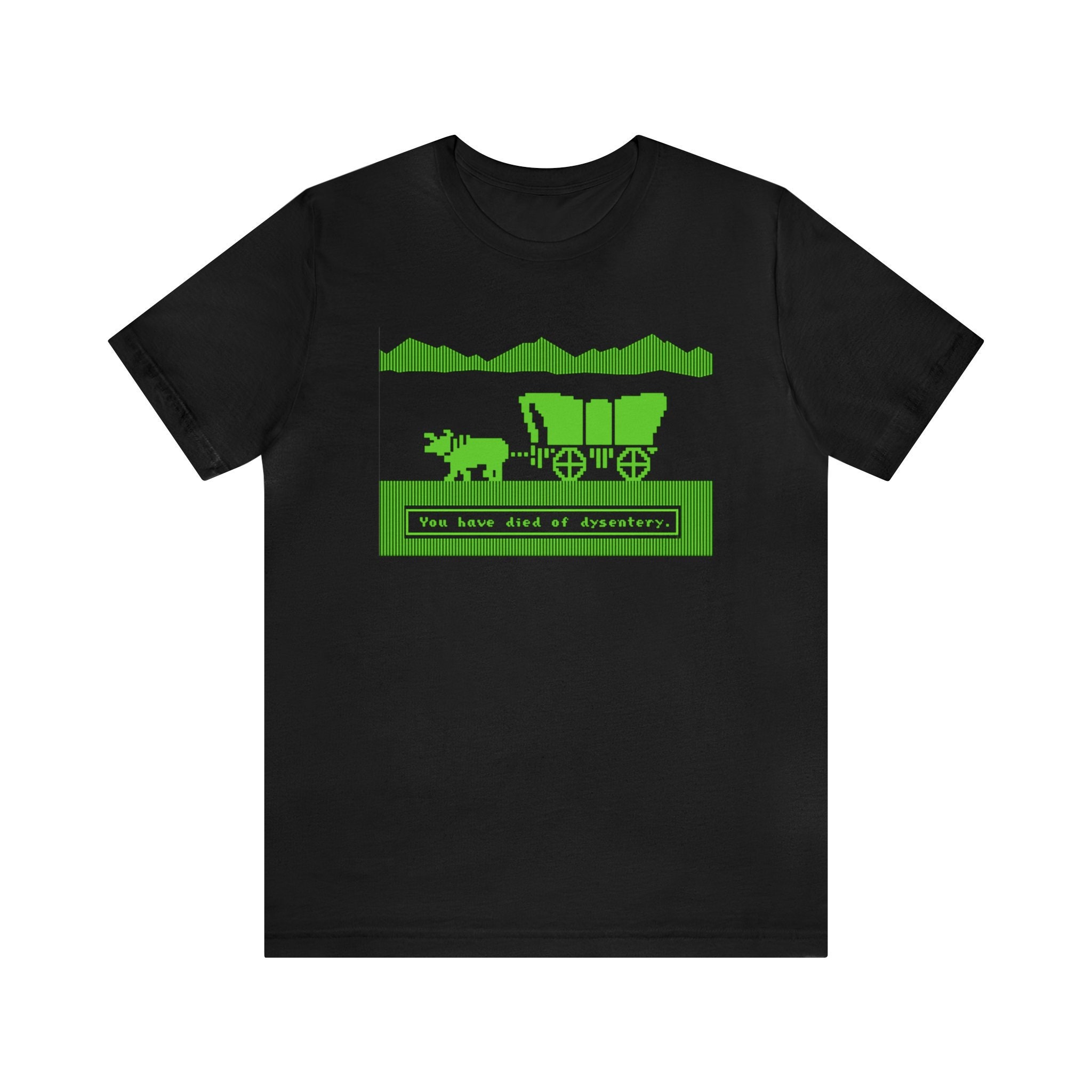 Oregon Trail T-shirt Short Sleeve Retro Game Tee - Etsy Oregon Trail T-shirt Short Sleeve Retro Game Tee - Etsy