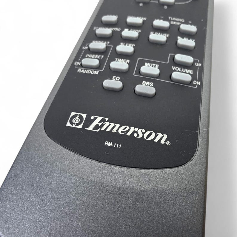 Emerson RM-111 Remote Control for MS9600 CD Changer Tape Power Functions afbeelding 4