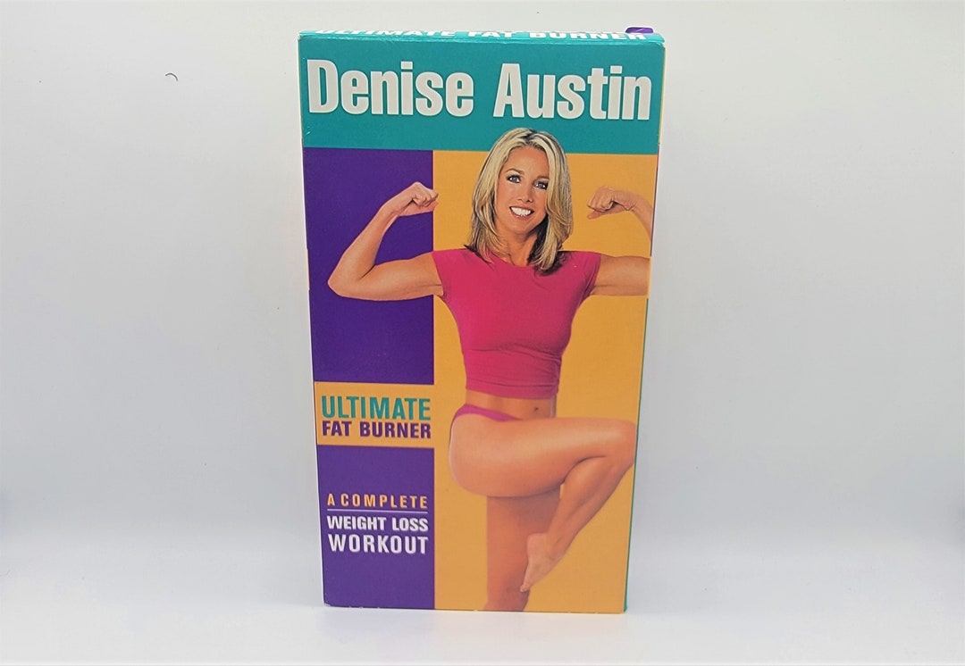 Denise Austin VHS Ultimate Fat Burner A Complete Weightloss Workout Etsy
