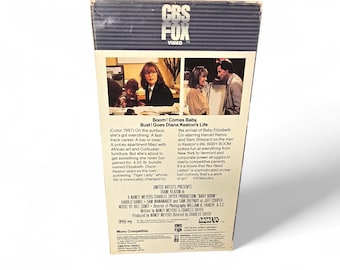 Baby Boom VHS Movie Vintage Diane Keaton MGM Comedy Video Tape Former Rental