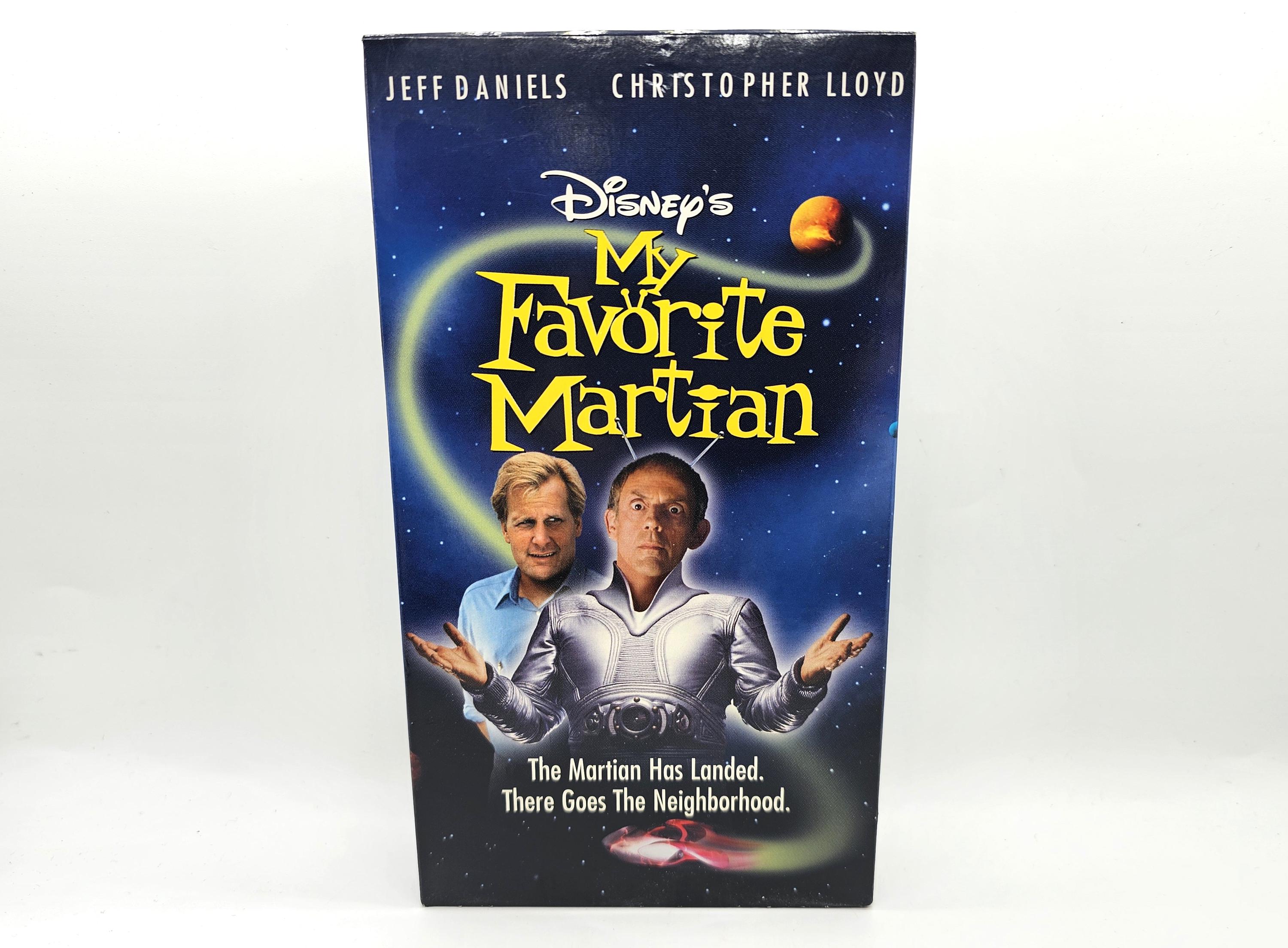 My Favorite Martian VHS Movie Vintage Jeff Daniels Christopher