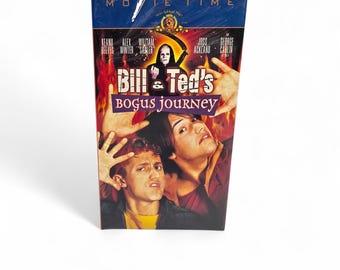 Bill & Teds Bogus Journey Movie VHS Tape NEW Sealed MGM Watermark
