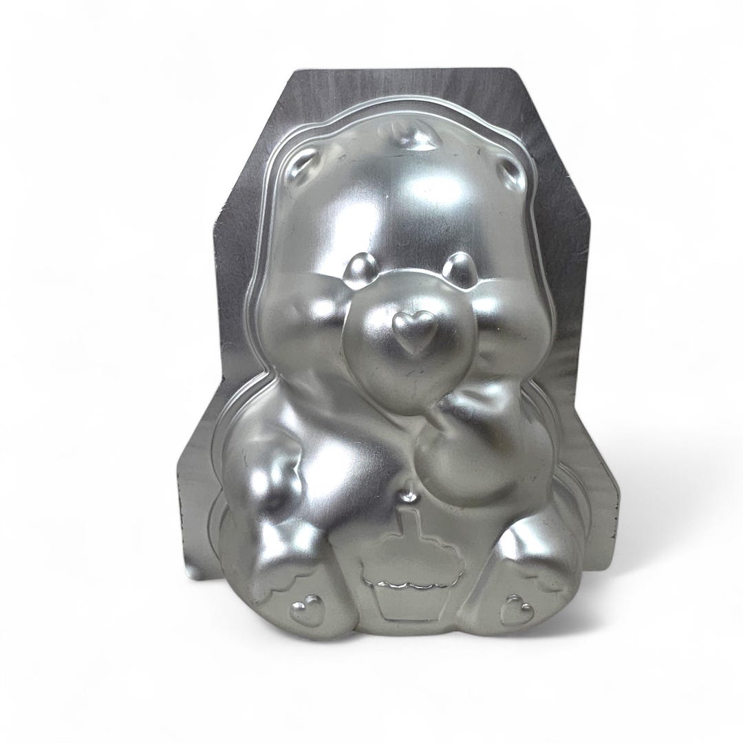 Vintage Care Bears Cake Pan Mold Birthday Party 80's Stand-up Wilton ...