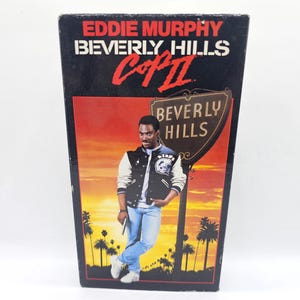 Beverly Hills Cop II VHS Vintage Movie Eddie Murphy Videocassette Paramount Home Video