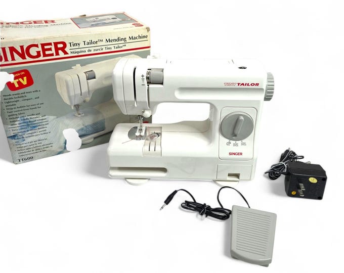 Tt600 Machine Singer Tiny Tailor Mending Machine TT600 Portable Sewing Machine as ...
