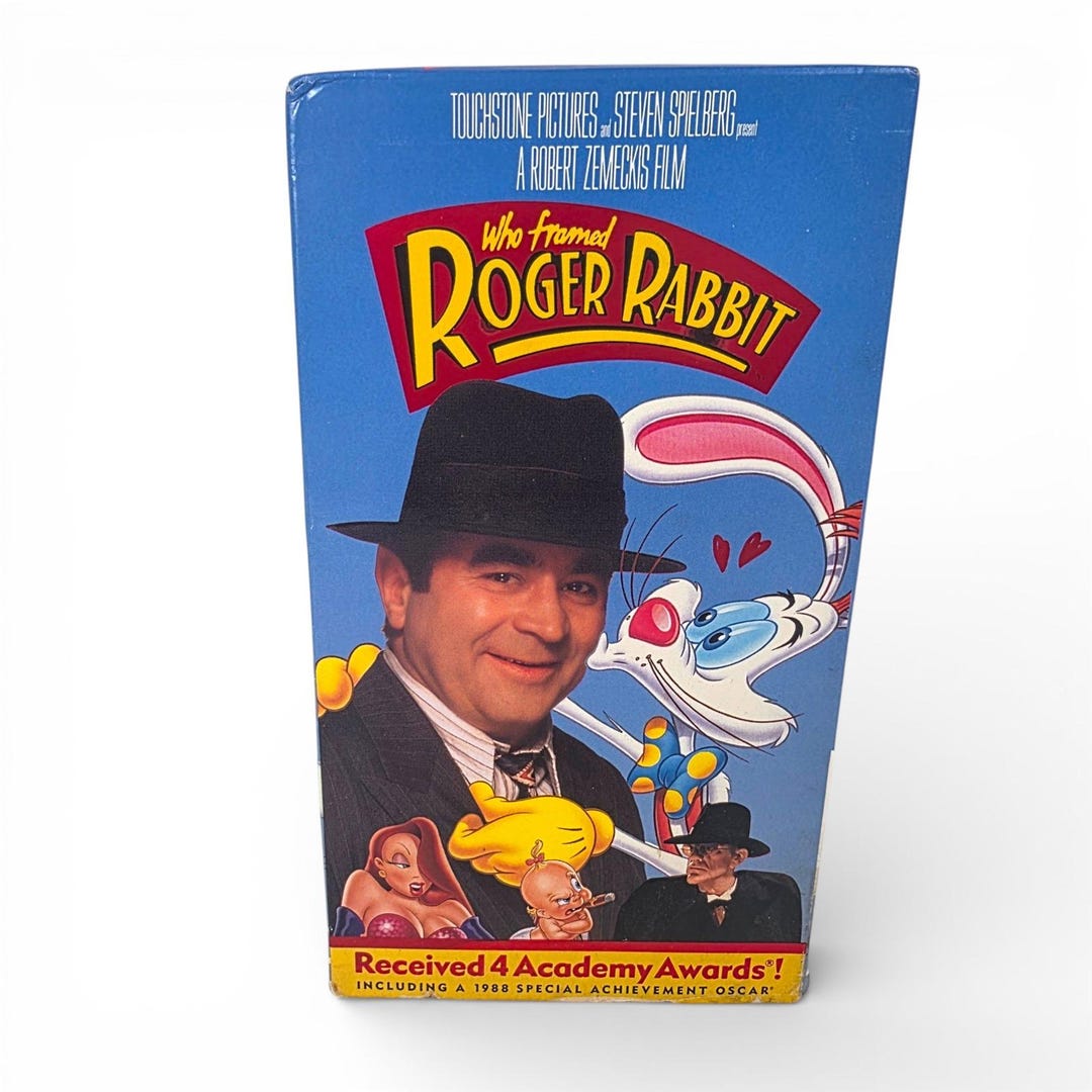 Who Framed Roger Rabbit VHS Movie Vintage Touchstone Home Video Steven ...