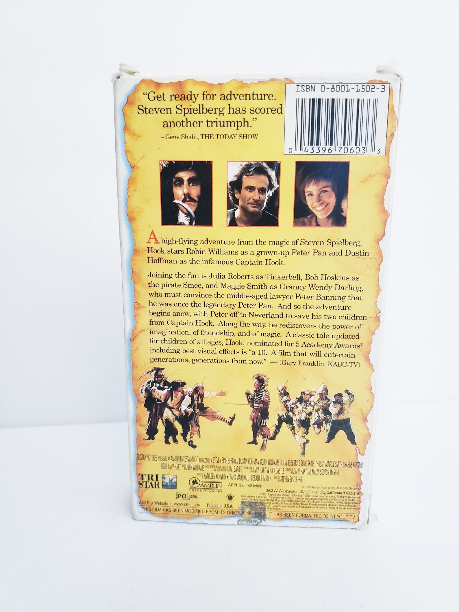 Hook VHS Movie Vintage Robin Williams Dustin Hoffman Etsy
