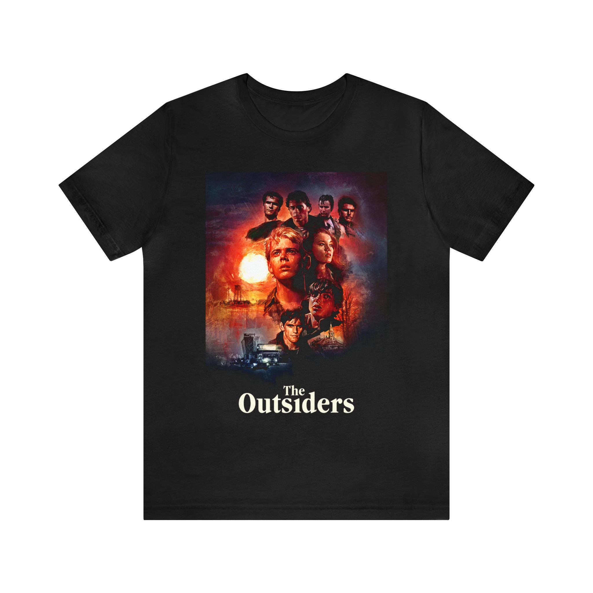 The Outsiders T-shirt Short Sleeve Movie Tee - Etsy