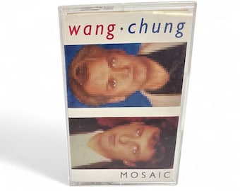 Wang Chung Mosaic Cassette Tape Geffen Records 80s New Wave Rock Pop