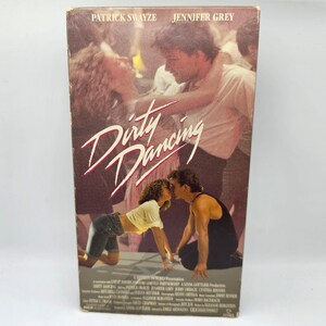 Dirty Dancing VHS Movie Vintage 1987 Film Patrick Swayze Jennifer Grey Vestron Video