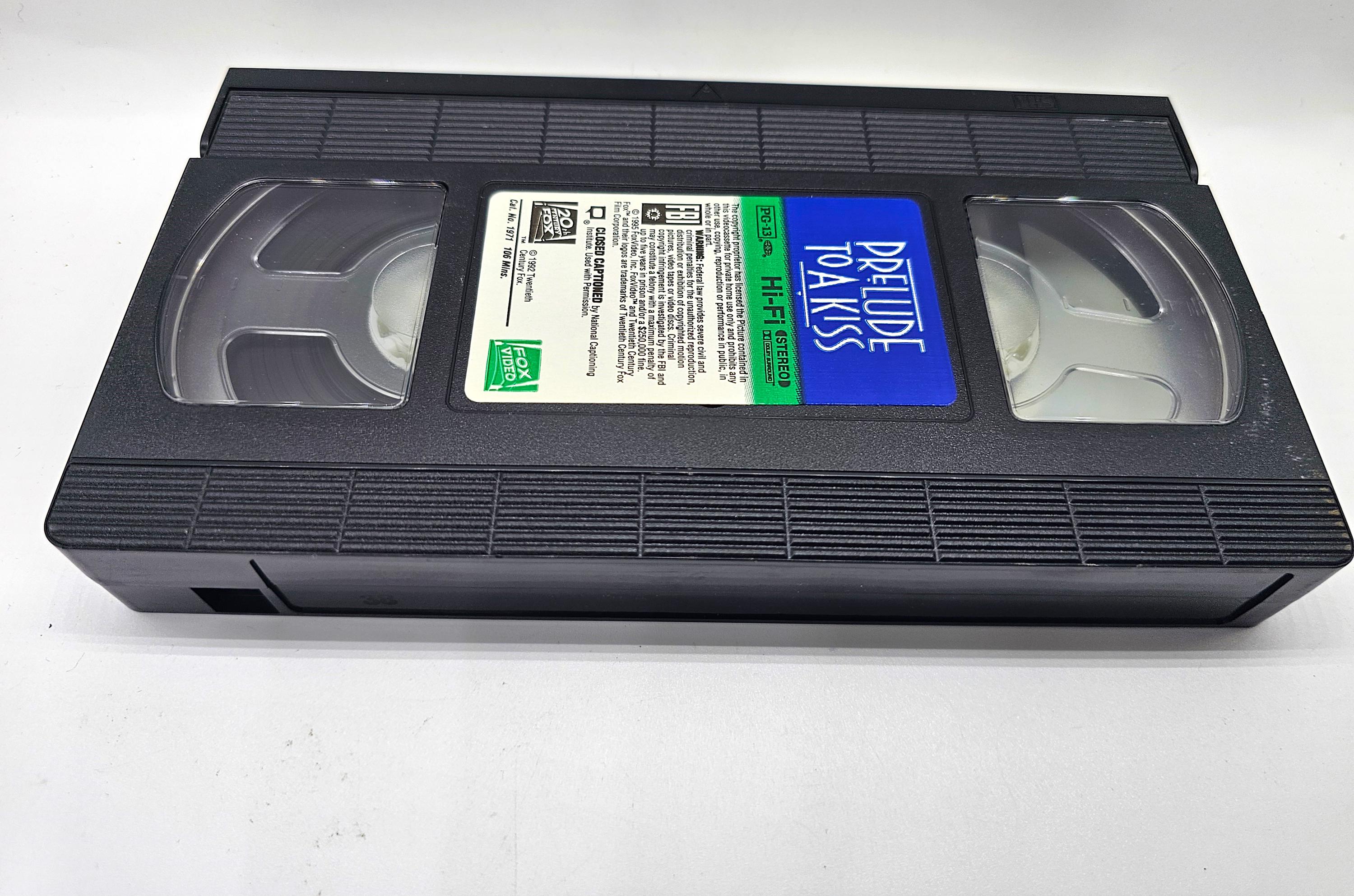 Prelude to A Kiss VHS Movie Alec Baldwin Meg Ryan Videocassette 20th ...