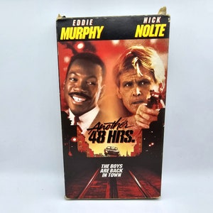 Another 48 Hrs VHS Movie Vintage Eddie Murphy Videocassette Tape Nick Nolte