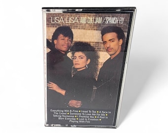 Lisa Lisa and Cult Jam Spanish Fly Cassette Tape 1987 Vintage 80's Music