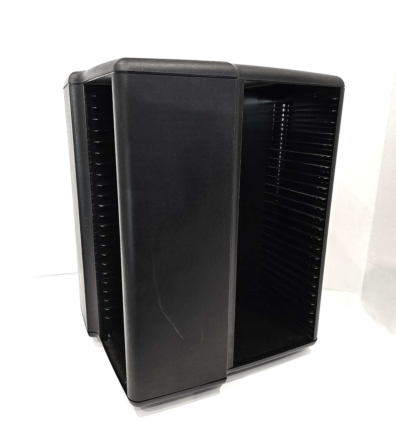 Laserline CD Rotating Display Stand Carousel 100 Compact Disc Holder ...