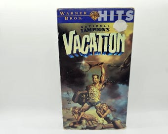 National Lampoons Vacation VHS Movie Vintage Classic Video Chevy Chase Warner Hits Home Video Videocassette