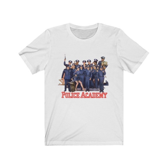 Police Academy Tshirt Retro 80's Movie Tee Etsy