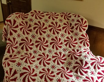 Christmas Candy Afghan