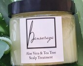 Aloe Vera Scalp Treatment, Sensitive Irritated Itchy Scalp relief