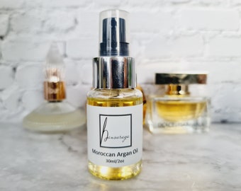 Organic Moroccan Argan Oil 30ml Glass Spray Bottle
