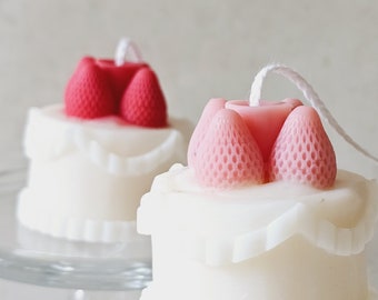 Birthday Cake Candle | Strawberry Cake | Strawberry Birthday Cake