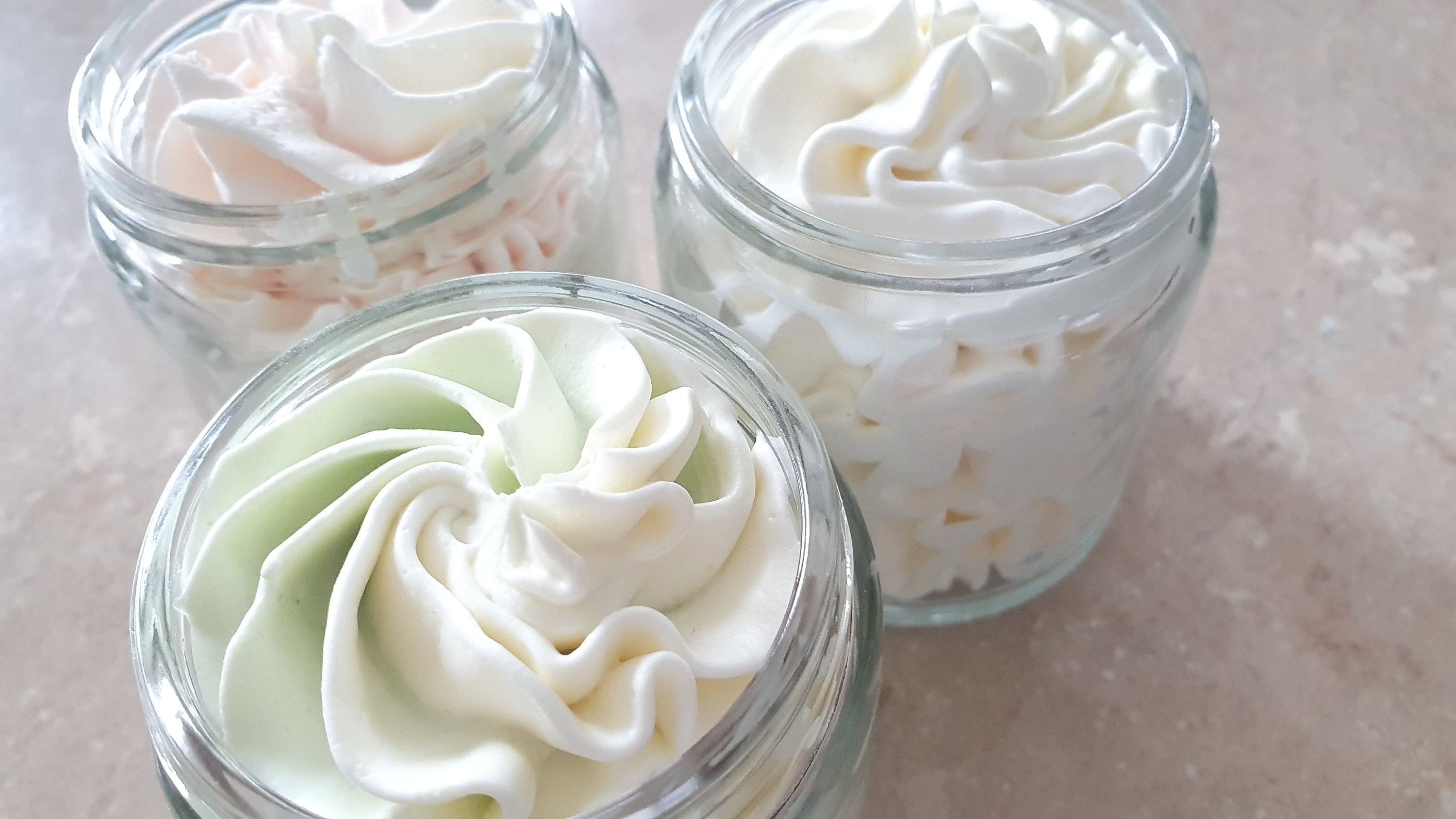 Pineapple Body Butter, Lime Body Butter, Strawberry Butter, Mango Body