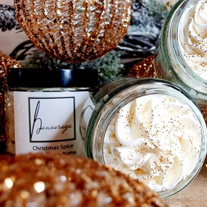 Christmas Spice Body Butter | Vegan Friendly | Glass Jar