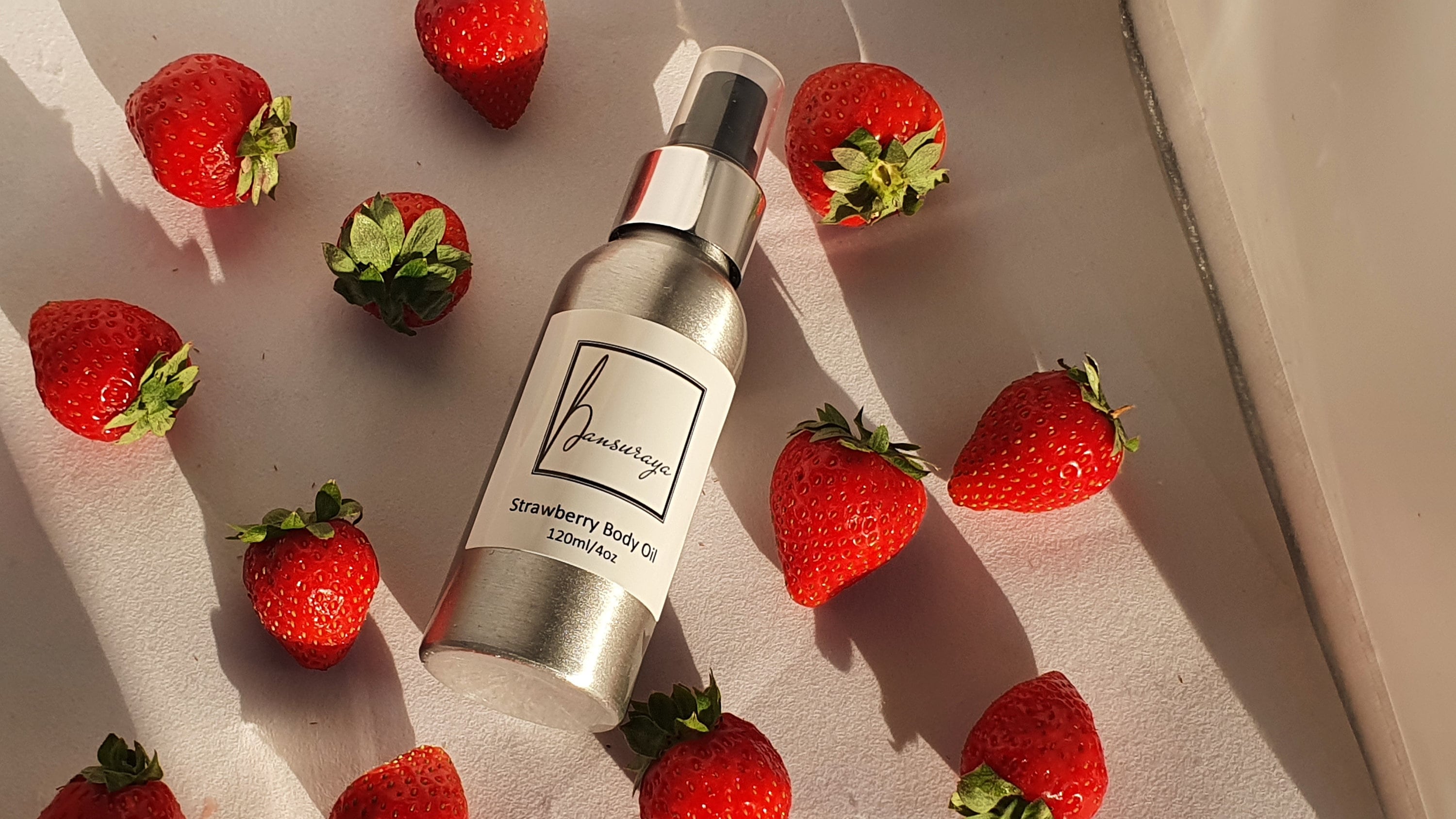 Organic Vegan Strawberry Body Oil