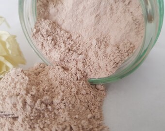 Pink Clay Face Mask (60g), Australian Pink Clay, Kaolin Clay, Coconut Milk, Detoxify, Hydrate, Purify, Vegan , Organic, Citric