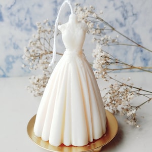 Bride Dress Candle