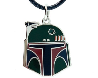 Boba Fett Floating Charm for Floating Lockets-Star Wars Charm-1 Piece-9mmx9mm-Flatback-Gift Idea