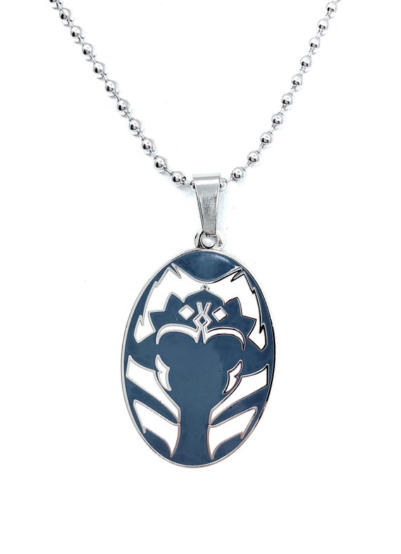 Ahsoka Tano Jewelry: Stainless Steel Pendant Great Gift~