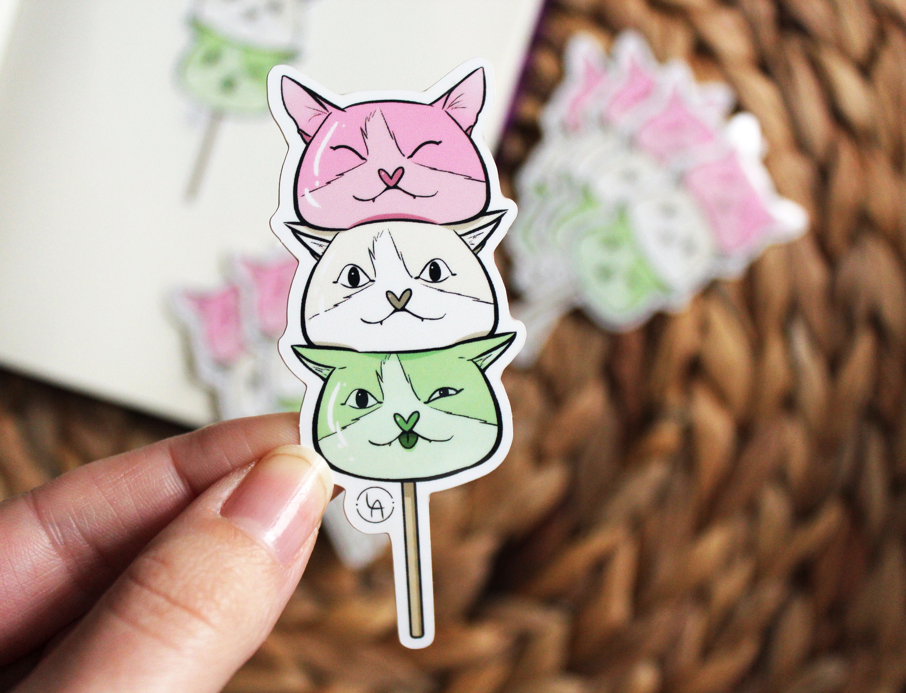 Cute Cat Pfps Stickers for Sale