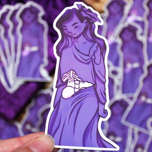 Sticker mirroir mat - Fantôme squelette