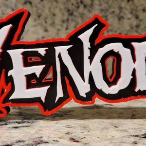 8" Venom logo/Sign