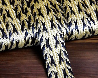 1/2/4M Tressé Doré Zari Ondulé Bordure Dentelle Pour Craft DIY Sari 1/2/4M Tressé Doré Zari Ondulé Bordure Dentelle Pour Craft DIY Sari