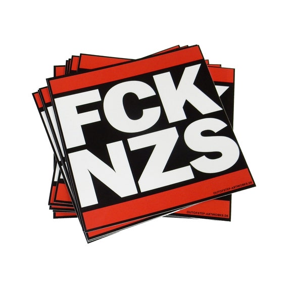 Sticker Sets, Aufkleber, FCK NZS, Antifa, Vegan - .de