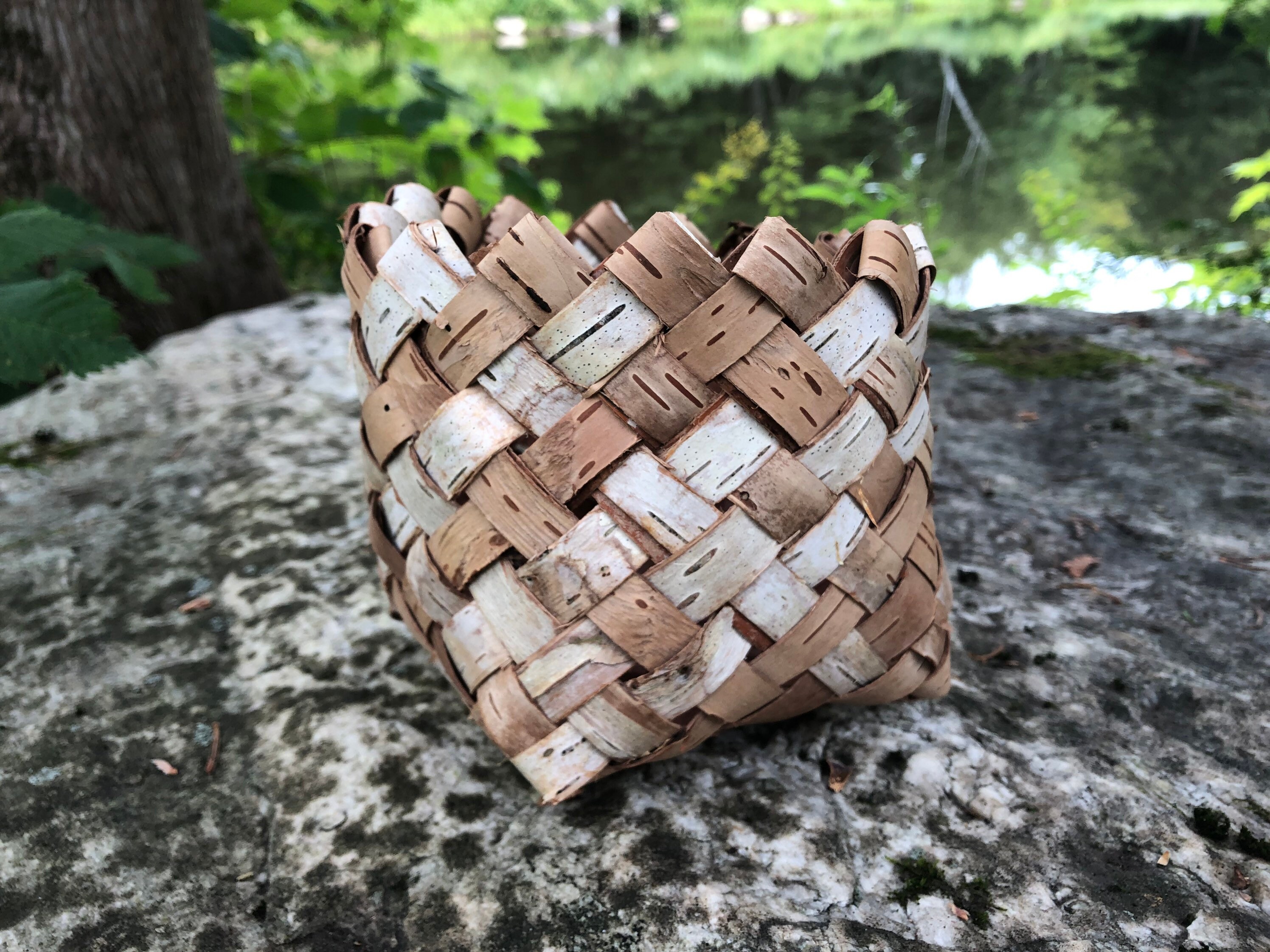 Birch Bark Basket Woven - Etsy Birch Bark Basket Woven - Etsy
