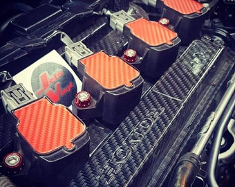 2016+ Ignition coil covers for all exposed Civic coil packs.