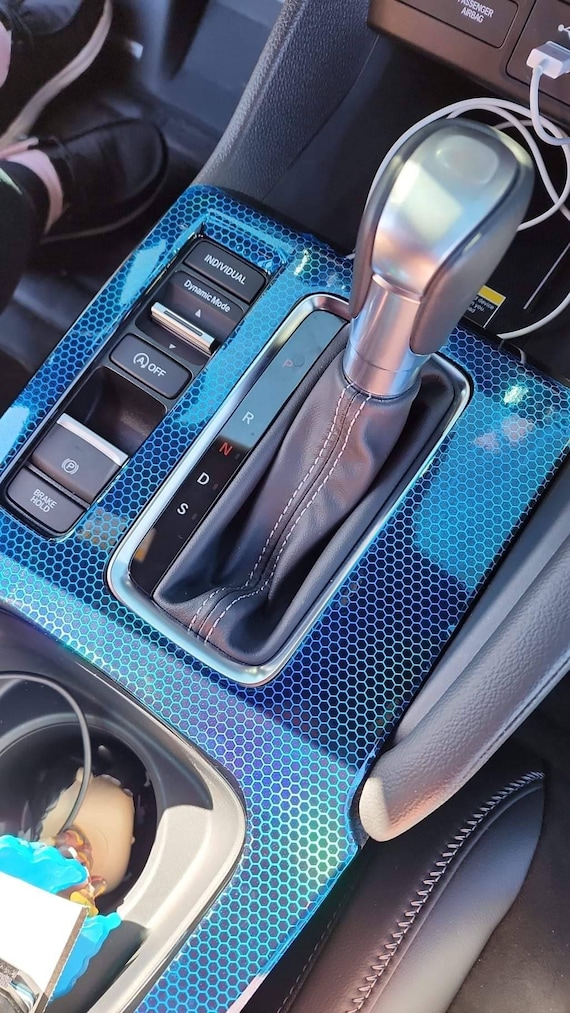 NVCNX Real Premium Carbon Fiber Car CD AC Panel Cover Interior Trim