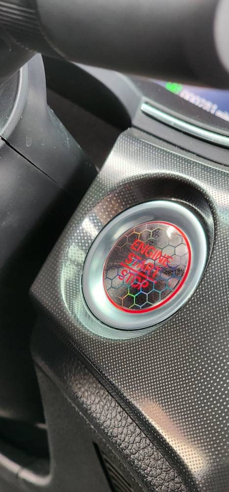 Push button start tint