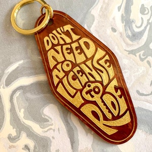 Widespread Panic Love Tractor Motel Keychain Key Tag