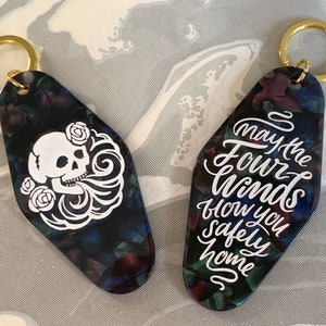 Grateful Dead 'Franklin's Tower' motel keychain