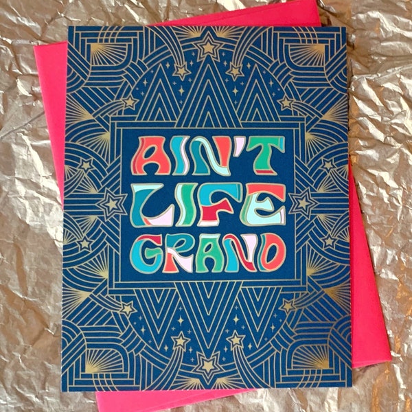 Ain't Life Grand Christmas Card Widespread Panic