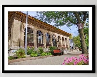 La Porte, Indiana City Hall - Framed Photo, Ready-to-Hang