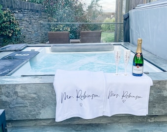 Mr/Mrs Honeymoon Towels