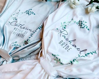 Bridesmaid Robes Personalised, Wedding Gowns With Lace