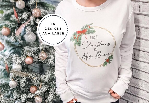 First christmas as a mrs jumper cheap