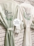 Bridesmaid Robes Personalised, Wedding Gowns With Lace
