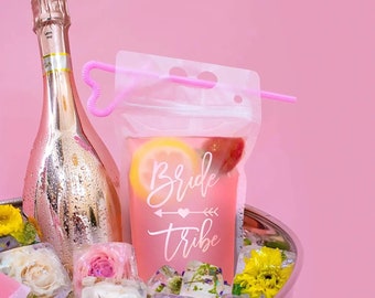 Bride/Bride Tribe Drinks Pouches