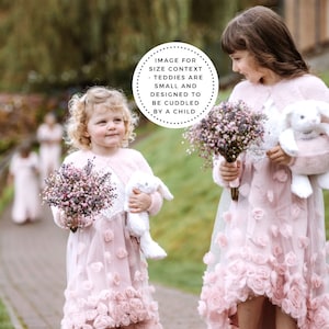 Flower Girl Bunny, Flower Girl Teddy, Bridesmaid Bunny, Bridesmaid Teddy, Flower Girl Gift, Flower Girl Poem Bunny, Flower Girl Idea, Mini Bridesmaid Bunny, Mini Bridesmaid Gift, Mini Bridesmaid Teddy, Junior Bridesmaid Bunny